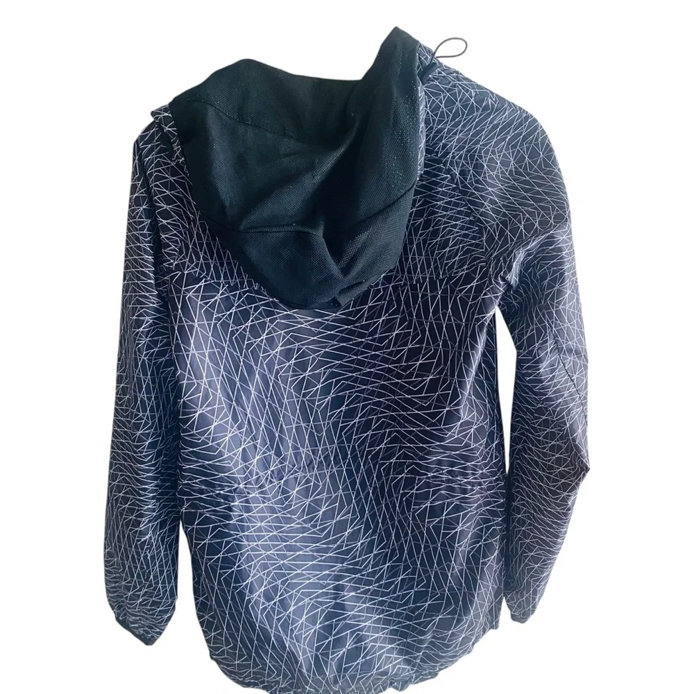 Nike RU Grid Print WindRunner Women's Jacket EUC Size XS - Picture 5 of 13